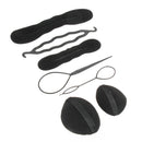 Hair Bun Clip Maker Pads Hairpins Roller Braid Twist Sponge Styling Accesso A