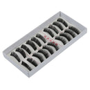 10 Pairs Eyelashes Lash Voluminous Makeup