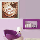 Full Drill Coffee 5D Diamond DIY Painting Craft Kit Home Decor