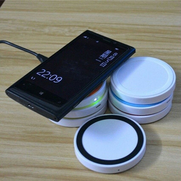 Universal Q5 Wireless Power Charging Fast Charger Pad For Huawei LG HTC Phone