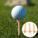 100Pcs Pack Professional Frictionless Golf Tee Wheat Golf Tees Plastic BEST MO