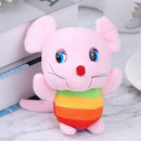 11CM 2020 Cartoon Rat Year Plush Mouse Chinese Style Keychain Backpack Accessa3C