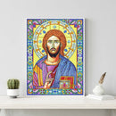 5D DIY Special Shaped Diamond Painting God Cross Stitch Mosaic Craft Kit
