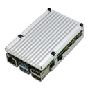 for Raspberry Pi 4 4B Aluminum Case Enclosure CNC Cover with Heatsink Cooli M5O6