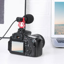 USB Wired Mute Microphone Studio Recording Vocal Omnidirectional Speaker