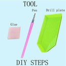 Diamond Painting Special Shaped Diy 5D Partial Drill Cross Stitch Diamond E M9E2