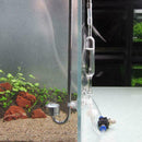 Aquarium CO2 Glass Bubble Counter For Fish Live Plant Planted M Nano Tank B0X3