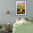 Flower 5D DIY Full Round Drill Diamond Painting Embroidery Kit Craft (B870)