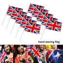1pc Union Jack Hand Waving Flag Royal Jubilee UK GB Great Britain NFJ Nw