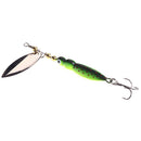 15G 70Mm Insects Fishing Lure Spoon Bass Artificial Spinner Bait Metal Pike