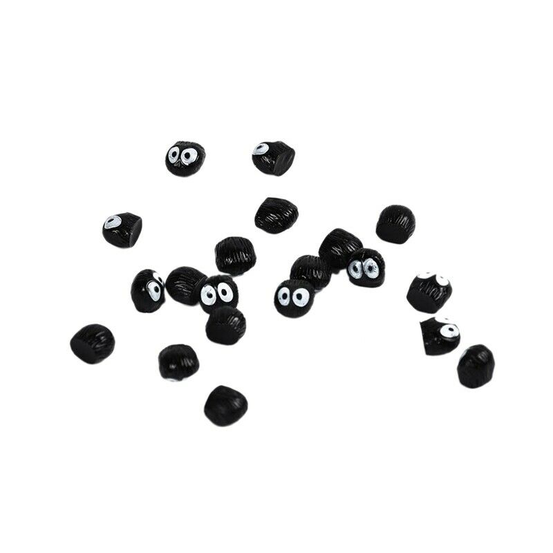 Micro-Landscape Black Coal Briquettes Diy Black Material Decorative Miniatu