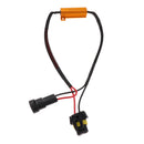 2X HB3 9005 50W 6Ohm LED DRL Fog Light Canbus Load Resistor Harness Decoder