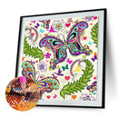 Butterfly 5D DIY Full Round Drill Diamond Painting Handmade Art Beadworks