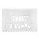Cutting Dies Embossing Decorative Mold Letters Scrapbook Template (GG0319) A