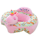 Floral Print Baby Sofa Cover Seat Support Learning To Sit Chair Case (D) A