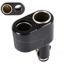 2 Way Car Cigarette Lighter Charger Socket Splitter Lighter Socket Adapter M&O