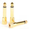 6.3mm 1/4" Male plug to 3.5mm 1/8" Female Jack Stereo Headphone Audio Adapters S