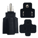 Household electrical adapter NEMA5-15P male to NEMA5-20R female adapter 15-20 3C