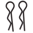 1/10 1/12 1/16 RC Buggy Black Metal Bodyshell Clips Pins for Redcat HPI 50x