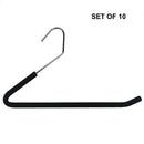Heavy Duty Open Ended Easy Slide Chrome Trouser Hangers Organizers (Set of  C7A5