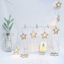 LED Five-pointed Star Light Fairy String Lamp Party Wedding Christmas Decor