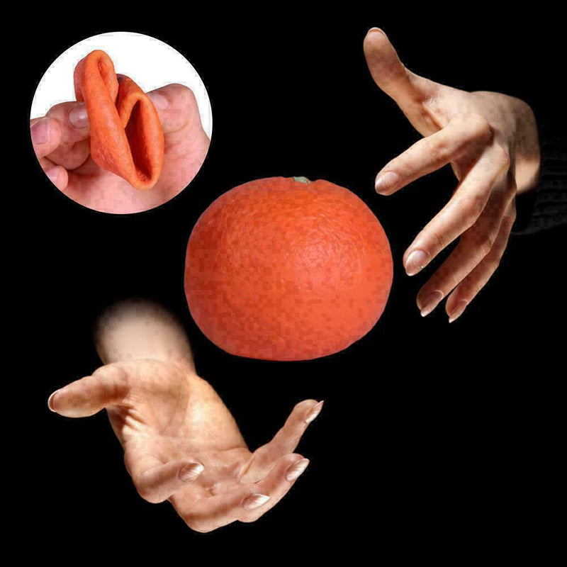 Rubber Simulation (Orange Disappear) - Magic Tricks Close-Up Satge Magic Pr Q4M8