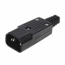 250V 10A Power Connector IEC 320 C14 Plug to C13 Socket R8J9