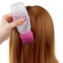 3pcs Oil Comb Coloring Styling Tool Applicator Brush Hair Dye Bottle Refillable