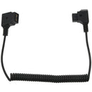 Coiled D-TAP 2Pin male to female extension cable for DSLR Rig Anton battery
