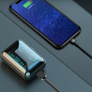 F9-5 TWS Mini Wireless Bluetooth 5.0 Earphones Earbuds w/LED Display Charge Box