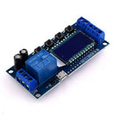 Micro Usb Digital Lcd Display Time Delay Relay Module Dc 6-30V Control Mult