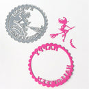 Halloween Witch Metal Cutting Dies for DIY Scrapbooking Album Paper Card Deco BX