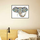 5D DIY Special Shaped Diamond Painting Elephant Cross Stitch Embroidery Kit