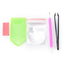 1Set Pencil Rhinestone Nail Manicure Tool Dotter Pencil Paste Wax Dots OZ