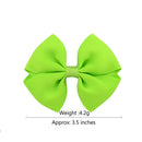 20pcs Baby Kids Girls Grosgrain Ribbon Bow Hair Clip Hairpin Alligator Clips AUM