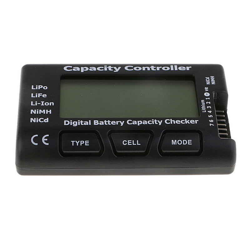 5-in-1 Battery Meter Digital Checker Balancer for Lipo/LiFe/Li-ion/NiCd/NiMH