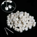 500PCS 13mm Wool Felt Polishing Wheel Buffing Pad 2 Mandrels for Rotary dfs