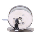 Ice Fishing Mini Pole Line Reel Rods Shrimp Metal Steel Lightweight Portabl