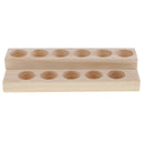 2 Tiers Essential Oil Wooden Storage Case Box - Holds 11 Regular and Roller