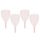 4x Salon Cutting Hairspray Masks Makeup Hairdressing Eyes Shields Pink