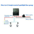 1 to 2 Wiring Harness Relay Fuse Kit 40A 12V for Offroad LED Work Light Bar