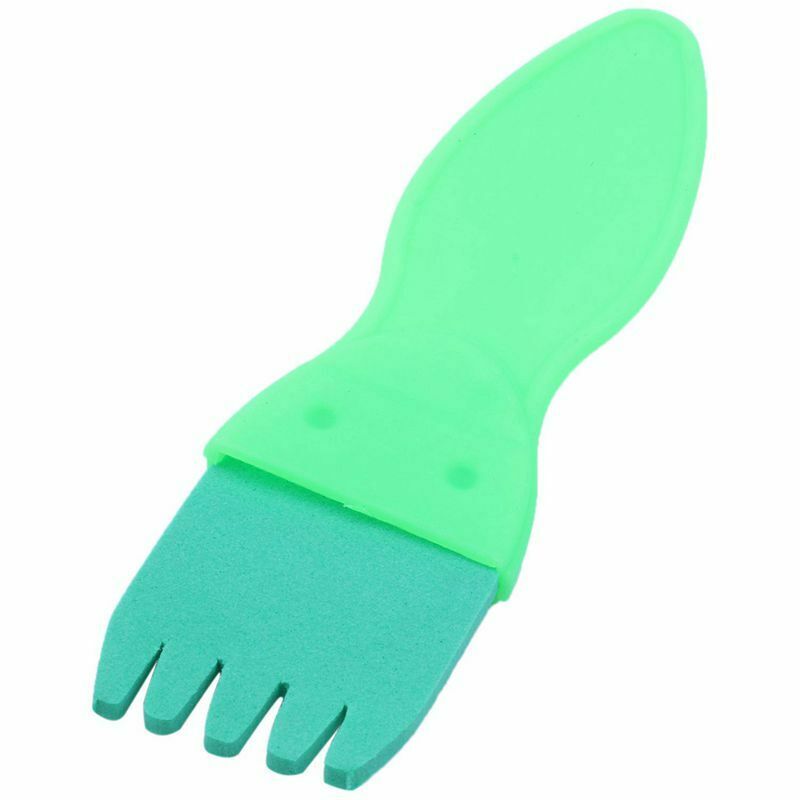 12PCS Children's Art Early Learning Drawing Mini Flower Sponge Brush School E9Z8