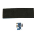 PCI-E 1X to 16X Riser Card Extender Adapter + USB3.0 Cable 15Pin-6Pin Cable