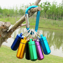 Drug Bottles EDC Portable Waterproof Capsule Seal Bottle Pill Box Case Container