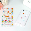 5 Sheets kids Cartoon Animal Fruit Bubble Stickers Children School Reward G X9H7