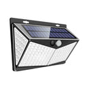 LED Solar Power PIR Motion Sensor Wall Light Outdoor Home Lamp Garden R2V7