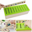 Preschool Kids Sorting Toys Category Matching Wooden Montessori Educational Toys
