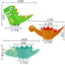 12pcs cartoon dinosaur cupcake wrapper paper birthday party supplies cake dec!j