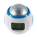 Sky Star LED Night Light Projector Lamp Bedroom Digital Musical Alarm