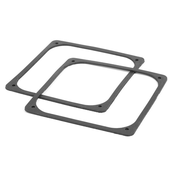 120x120mm Anti Vibration Silicone Rubber Fan Gasket for Computer Case Fan 2 Pack
